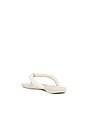 view 3 of 5 SANDALES JENNA TUBULAR FLAT THONG in Vanilla
