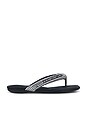 view 1 of 5 SANDALES JENNA TUBULAR FLAT THONG in Black