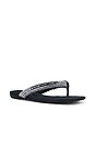 view 2 of 5 SANDALES JENNA TUBULAR FLAT THONG in Black