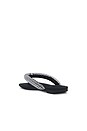 view 3 of 5 SANDALES JENNA TUBULAR FLAT THONG in Black