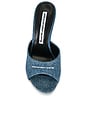 view 4 of 5 Cher 105mm Mule in Vintage Medium Indigo