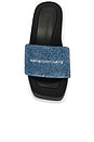view 4 of 5 Aw Denim Hotfix Platform Slide Indigo in Vintage Medium Indigo