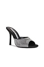 view 2 of 5 Cher 105mm Mule in Black & Silver