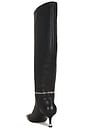 view 4 of 5 Akilia Zip Slouch Leather Boot in Black