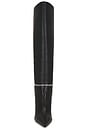 view 5 of 5 Akilia Zip Slouch Leather Boot in Black