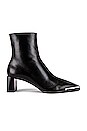 view 1 of 5 Mascha Low Heel Bootie in Black