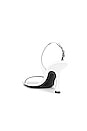 view 3 of 6 Ivy 85 Capretto Heel in White