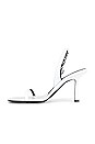 view 5 of 6 Ivy 85 Capretto Heel in White