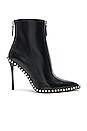 view 1 of 5 BOTTINES ERI in Black Leather
