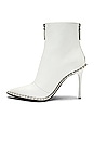 view 5 of 5 BOTTINES ERI in White Leather