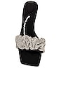 view 4 of 5 Jessie Scrunchie Sandal in Black