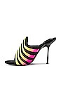 view 5 of 5 MULES SIENNA SPORT in Soft Glowstick & Fuchsia