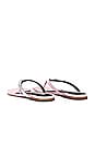view 3 of 5 Ivy Thong Slide in Prism Pink