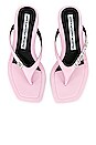 view 4 of 5 Ivy Thong Slide in Prism Pink