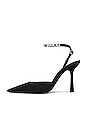 view 5 of 5 Delphine 105 Logo Strap Pump in Black