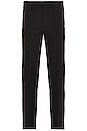 view 2 of 3 Supper Straight Wool Trousers in Black
