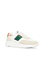 view 2 of 6 Genesis Vintage Runner Sneaker in White, Orange & Green