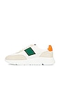 view 5 of 6 Genesis Vintage Runner Sneaker in White, Orange & Green