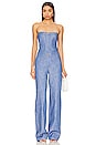 view 1 of 3 Breslin Jumpsuit in Chambray