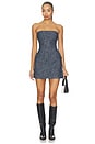 view 1 of 3 Cynthia Dress in Denim