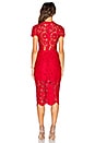 view 3 of 4 Leona Dress in Red Lace