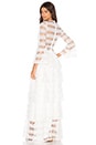 view 1 of 6 Liliane Long Dress in White Embroidery