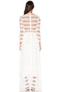 view 4 of 6 Liliane Long Dress in White Embroidery