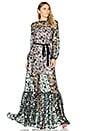view 1 of 5 Holly Gown in Sequin Garden
