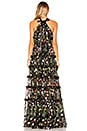 view 3 of 4 Glory Gown in Black Garden