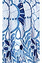 view 4 of 4 Lucia Dress in Blue Floral Embroidery