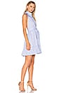 view 2 of 3 Briley Dress in Blue Stripes