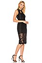 view 2 of 4 Oralie Dress in Black Lace