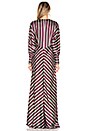 view 4 of 3 Bevel Maxi Dress in Bordeaux Stripes