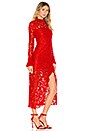 view 2 of 3 FALA ドレス in Red Lace