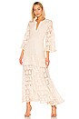 view 1 of 5 Alvin Dress in Beaded Ivory Lace