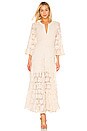 view 4 of 5 Alvin Dress in Beaded Ivory Lace