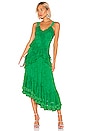 view 1 of 3 Bozoma Gown in Emerald Green