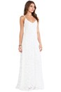 view 2 of 4 Kellis Crocheted Maxi Dress in White Crochet