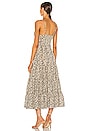 view 3 of 3 Jenay Dress With Braided Strap Details in Abstract Sand