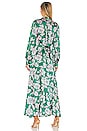 view 3 of 4 Basila Dress in Emerald Green