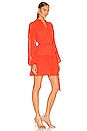 view 2 of 3 Dalla Dress in Burnt Orange
