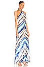 view 2 of 3 Celestine Maxi Dress in Blue Waves