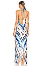 view 3 of 3 Celestine Maxi Dress in Blue Waves