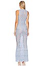 view 3 of 3 Karliah Dress in Sky Blue