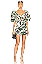 view 1 of 3 VESTIDO IANA in Maldive Green