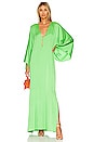 view 4 of 4 Franze Dress in Chartreuse