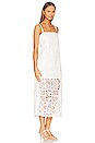 view 2 of 3 Bronze Midi Dress in White