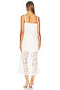 view 3 of 3 Bronze Midi Dress in White