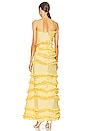 view 3 of 3 Reeve Gown in Golden Raffia