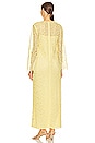 view 3 of 3 Sariyah Dress in Yellow Lace